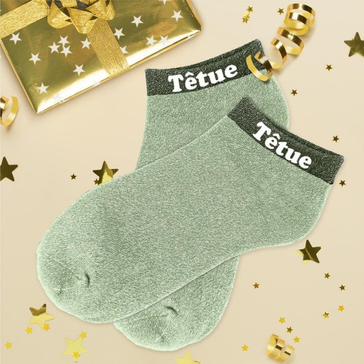 Socquettes pailletées Têtue fantaisie taille unique 36/42