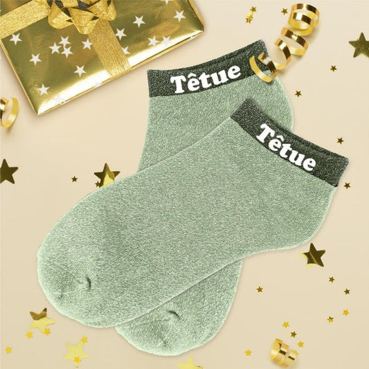 Socquettes pailletées Têtue fantaisie taille unique 36/42