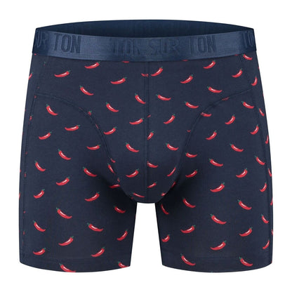 Red Hot – Coffret homme boxer & chaussettes assortis – Coton bio GOTS Ton sur Ton