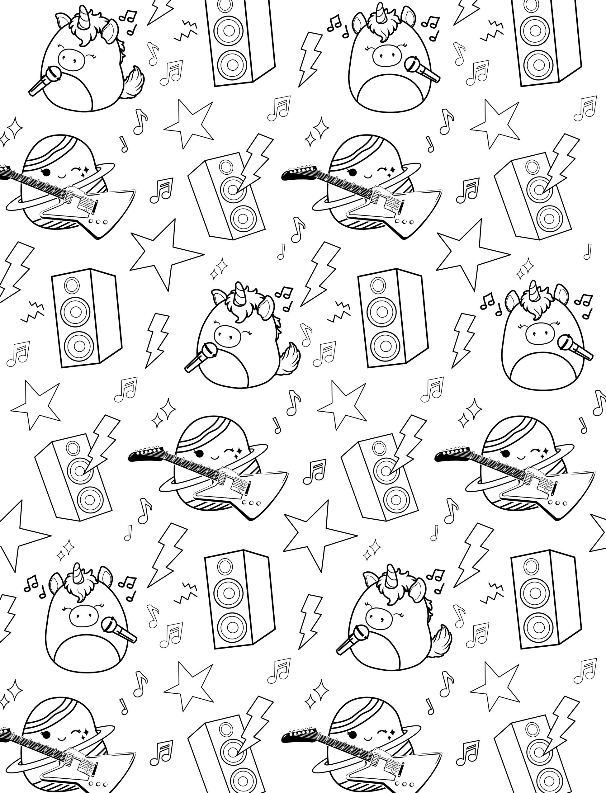 Plus de 45 stickers officiels Squishmallows