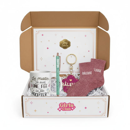 Stylo à paillettes Râleuse – Stylo fantaisie humoristique | Joy Cadeaux JOY!