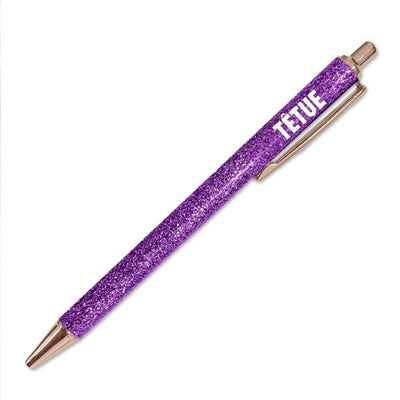 Stylo à paillettes Têtue – Stylo fantaisie humour | Joy Cadeaux JOY!