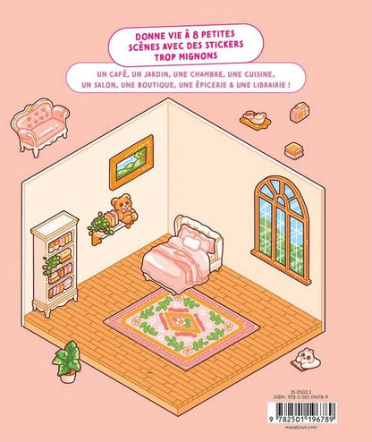 Création d’univers cosy avec stickers repositionnables décoration