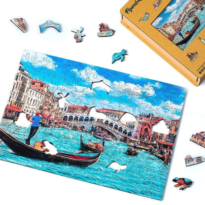 Wooden Puzzle for Adults - The Venice Canal
