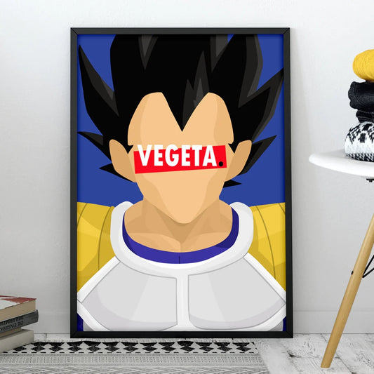 HUGOLOPPI Affiche VEGETA Hugoloppi