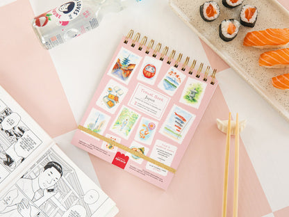 Travel Book – Carnet Aquarelle Japon 🇯🇵 Voyage créatif à peindre La Petite Épicerie LA PETITE EPICERIE