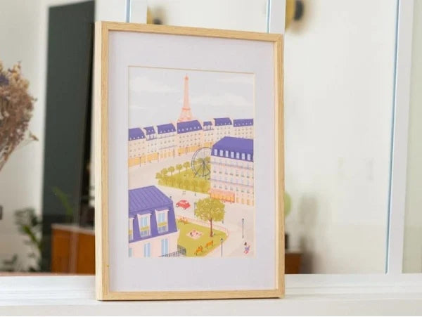 Coffret Peinture au Numéro – Un Printemps à Paris | Petit Pinceau x Mabel Sorrentino LA PETITE EPICERIE