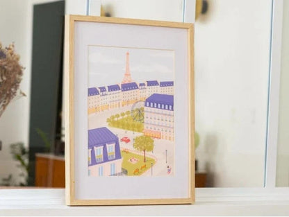 Coffret Peinture au Numéro – Un Printemps à Paris | Petit Pinceau x Mabel Sorrentino LA PETITE EPICERIE