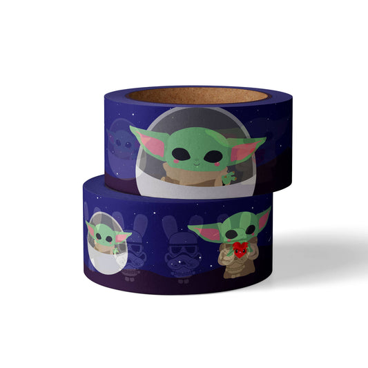 Washi Tape Baby Yoda Grogu Mandalorian – Ruban Adhésif Star Wars Studio Inktvis B.V.