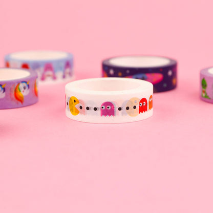 Washi Tape Pac Man – Ruban Adhésif Gaming Rétro Kawaii Studio Inktvis B.V.