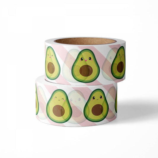 Washi Tape Avocat – Ruban Adhésif Kawaii Bullet Journal Studio Inktvis B.V.