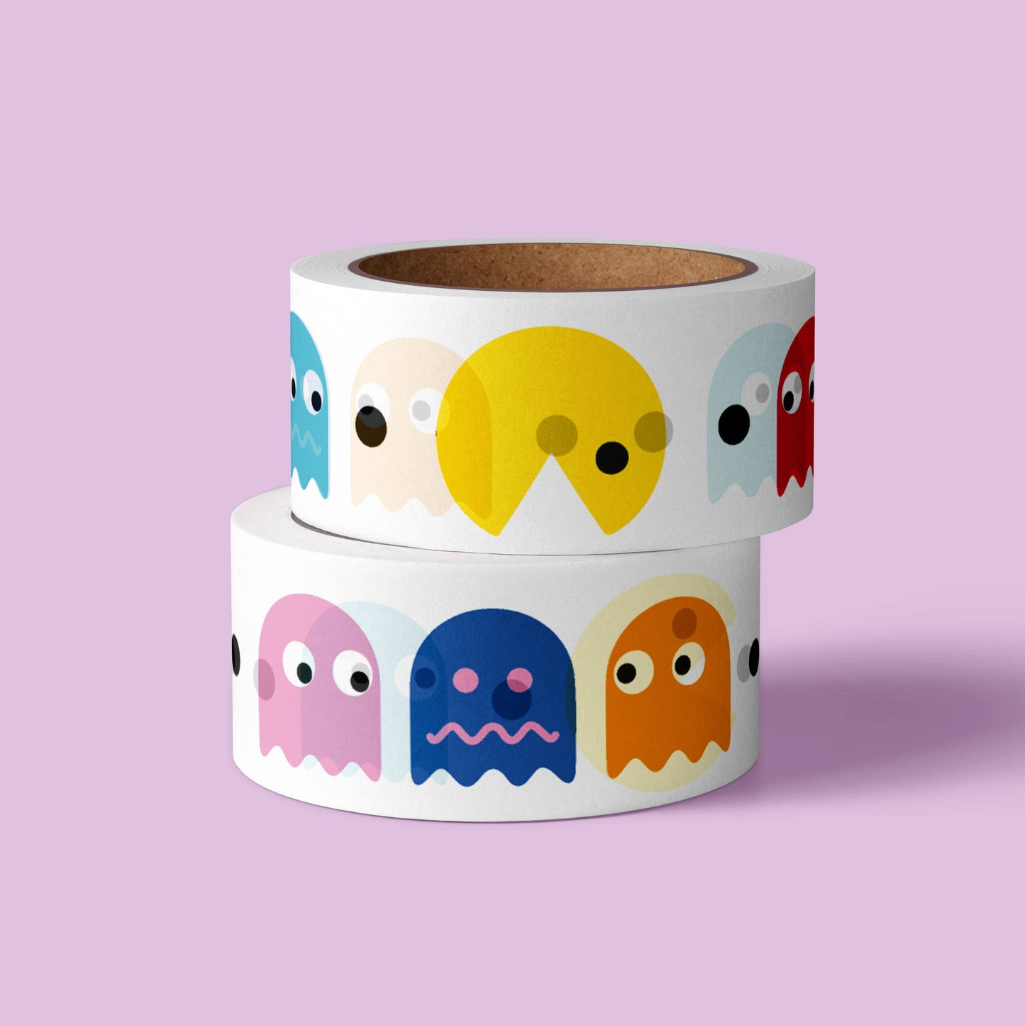 Washi Tape Pac Man – Ruban Adhésif Gaming Rétro Kawaii Studio Inktvis B.V.