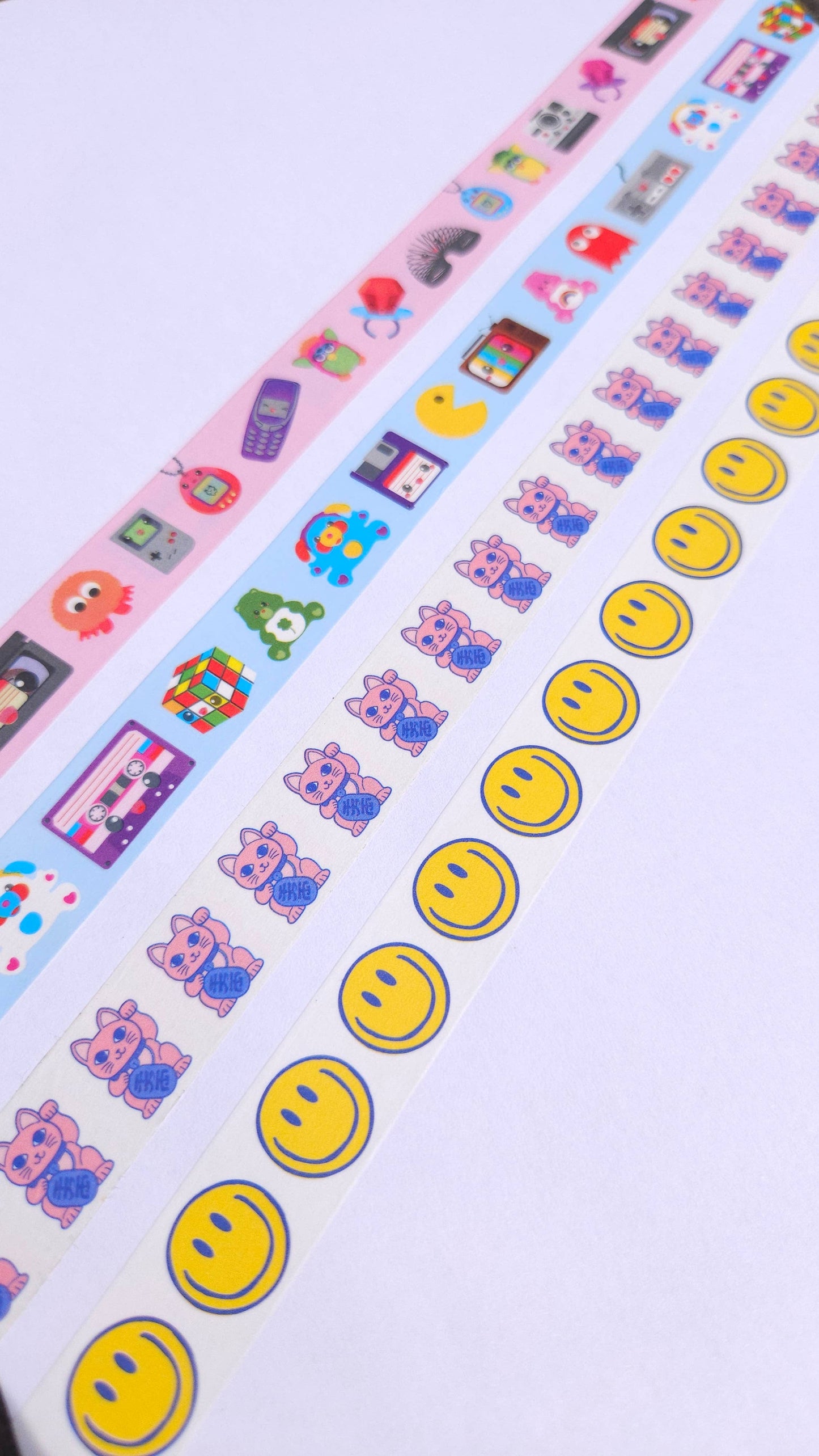 Washi Tape Smiley Bonne Journée – Ruban Adhésif Kawaii & Bullet Journal Studio Inktvis B.V.
