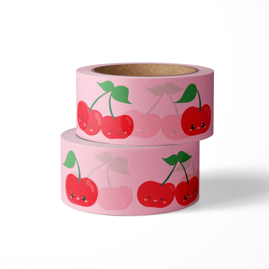 Washi Tape Cerises – Ruban Adhésif Kawaii Scrapbooking & Bullet Journal Studio Inktvis B.V.