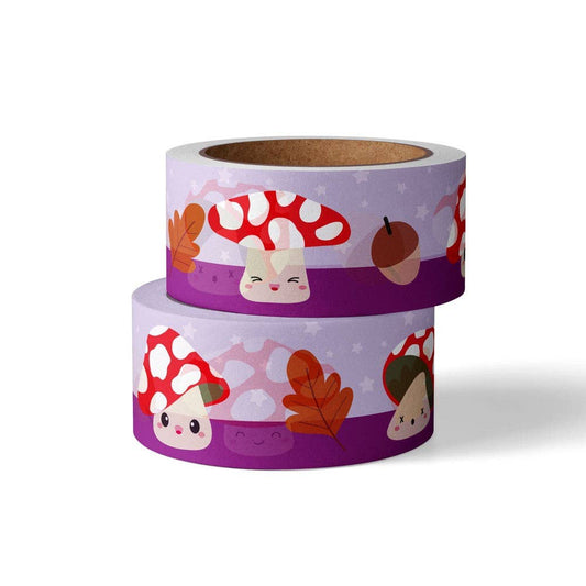 Washi Tape Champignons Automne – Ruban Adhésif Automnal Kawaii Studio Inktvis B.V.