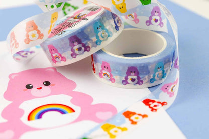 Washi Tape Care Bears – Ruban adhésif coloré Studio Inktvis Bullet Journal studio inktvis