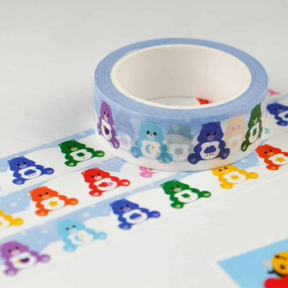 Washi Tape Care Bears – Ruban adhésif coloré Studio Inktvis Bullet Journal studio inktvis
