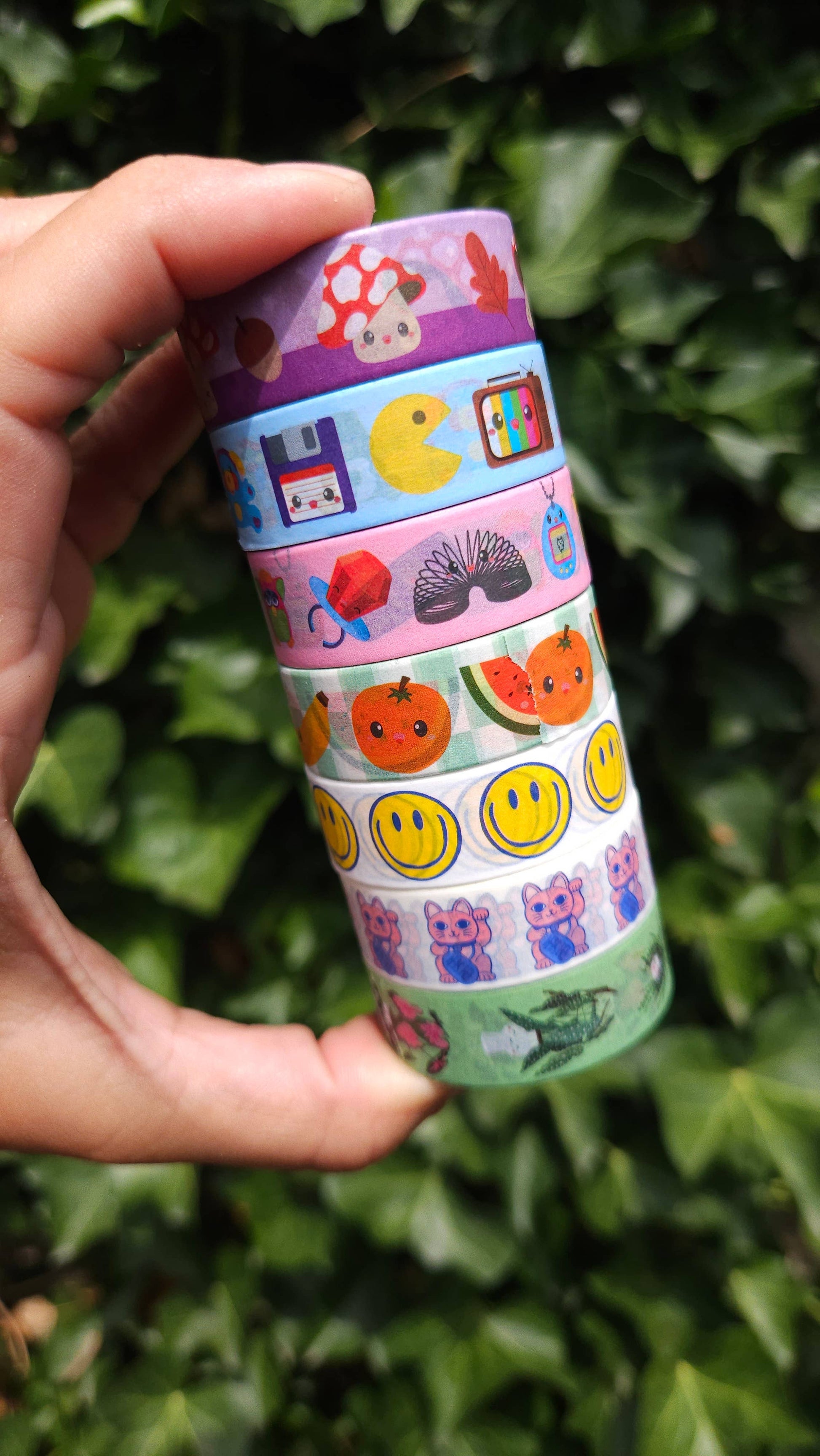 Washi Tape Années 90 Pop Culture – Ruban Adhésif Rétro Kawaii Studio Inktvis B.V.