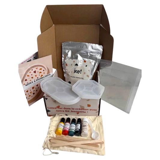 Kit Jesmonite DIY – Créez vos Objets Décoratifs Design & Tendance