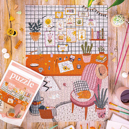 Puzzle 1000 pièces L'atelier Maison Joliette Maison Joliette