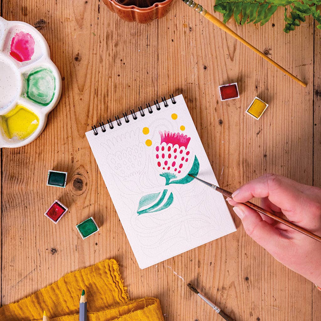 Carnet de coloriage A6 – Tropical Maison Joliette Maison Joliette