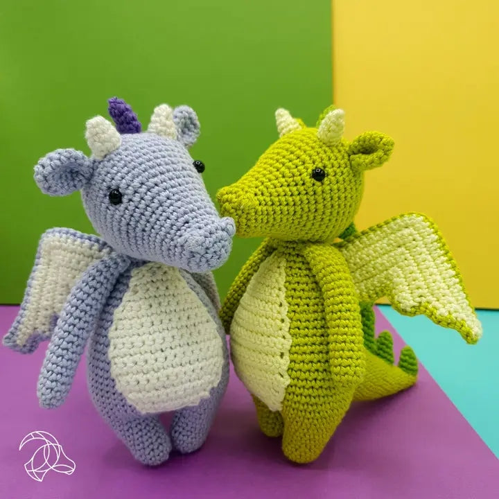 Kit amigurumi crochet - Syl Dragon Hardicraft