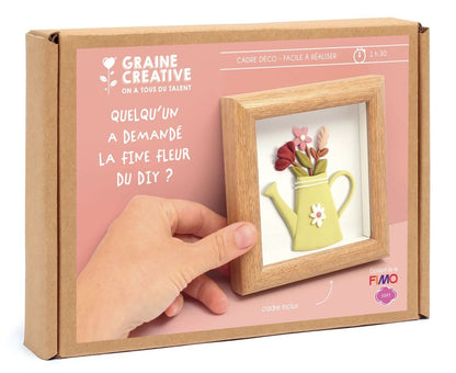Kit Cadre Miniature Fimo – Arrosoir – Graine Créative GRAINE CREATIVE