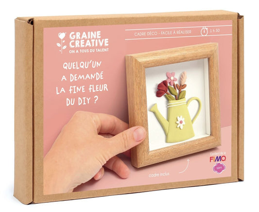 Kit Cadre Miniature Fimo – Arrosoir – Graine Créative