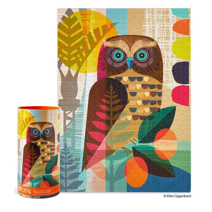 Ruru Hibou | Puzzle 1000 pièces WerkShoppe