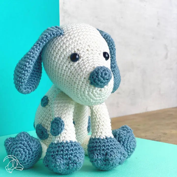 Kit Amigurumi de crochet DIY Brix Puppy