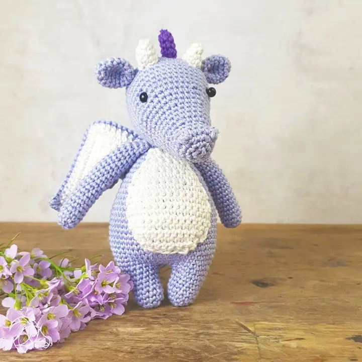 Kit amigurumi crochet - Syl Dragon Hardicraft