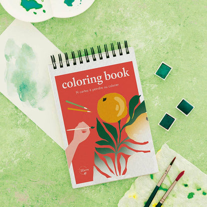 Carnet de coloriage A6 – Tropical Maison Joliette Maison Joliette