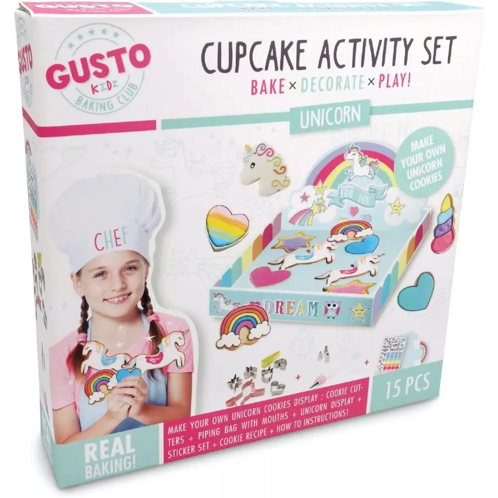 Coffret biscuits licorne enfant – Kit pâtisserie créative 5 ans+ BoxCanDIY
