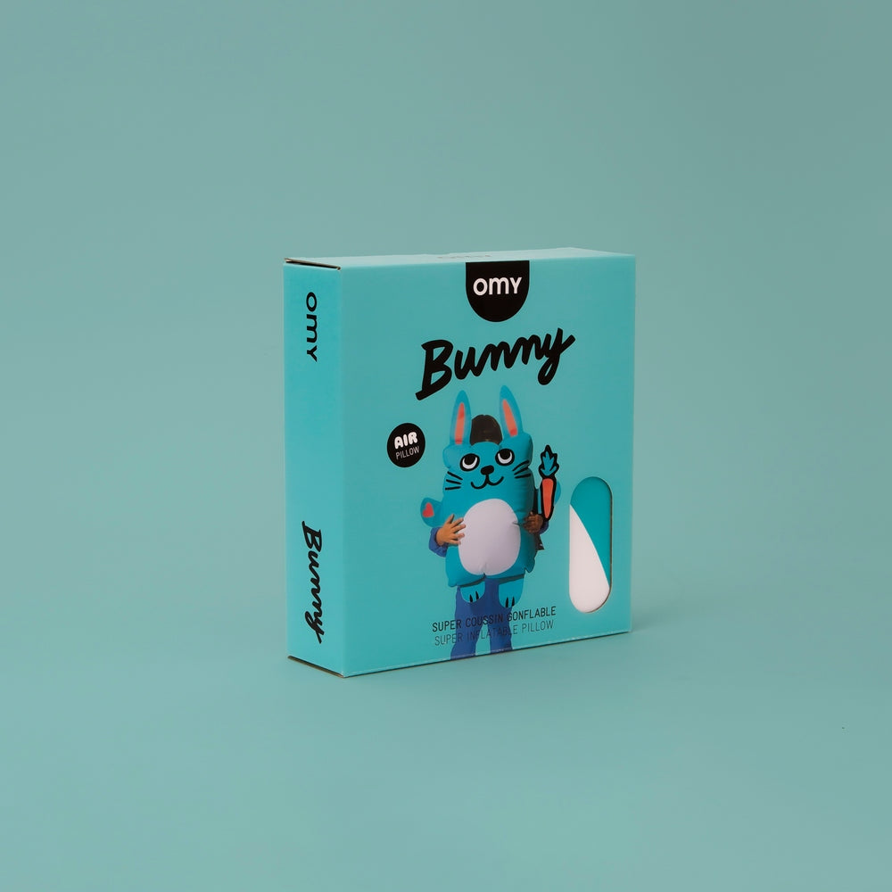 OMY – Coussin gonflable Bunny – Déco ludique & objet design omy