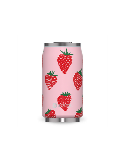 280 ML VINTAGE STRAWBERRY INSULATED CAN - THE ARTISTS