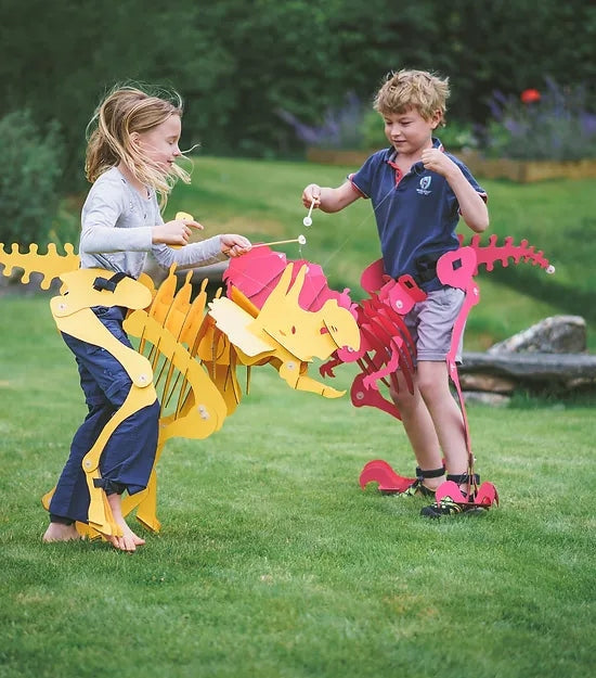 Jouet pour enfants, dinosaure de construction portable Triceratops Dinosuit