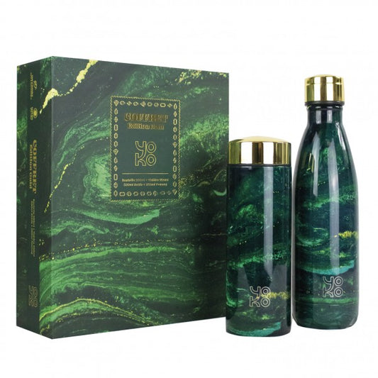 Coffret Cadeau Jupiter 1 bouteille 500 ml et 1 theiere 350ml