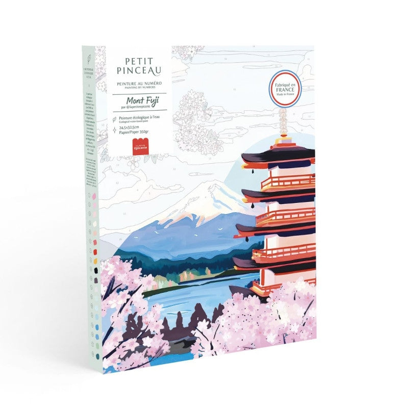 Coffret peinture au numéro – Mont Fuji | La Petite Épicerie