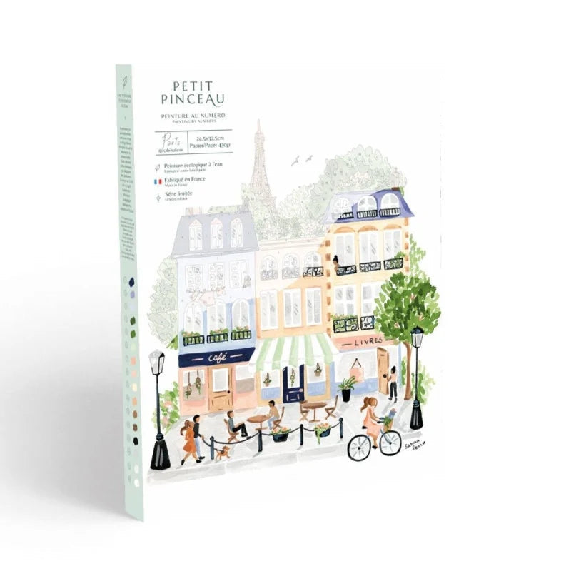 Coffret peinture au numéro - Paris par Sabina Fenn LA PETITE EPICERIE