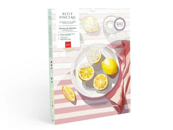 Coffret peinture au numéro - Citrons de Menton par La Petite Epicerie LA PETITE EPICERIE