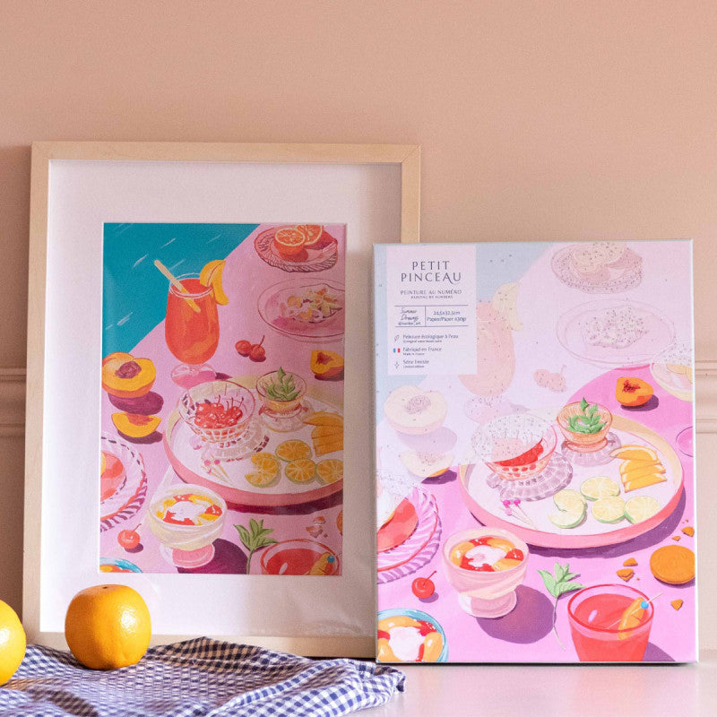 Coffret peinture au numéro - Summer Dreams par Sun Lee LA PETITE EPICERIE