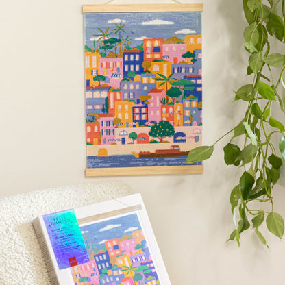 Coffret Petit Diamond - Diamond Painting Maisons Colorées par Coralie Fau