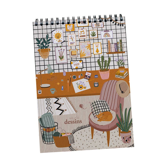 Carnet de dessin – L’atelier Maison Joliette Maison Joliette