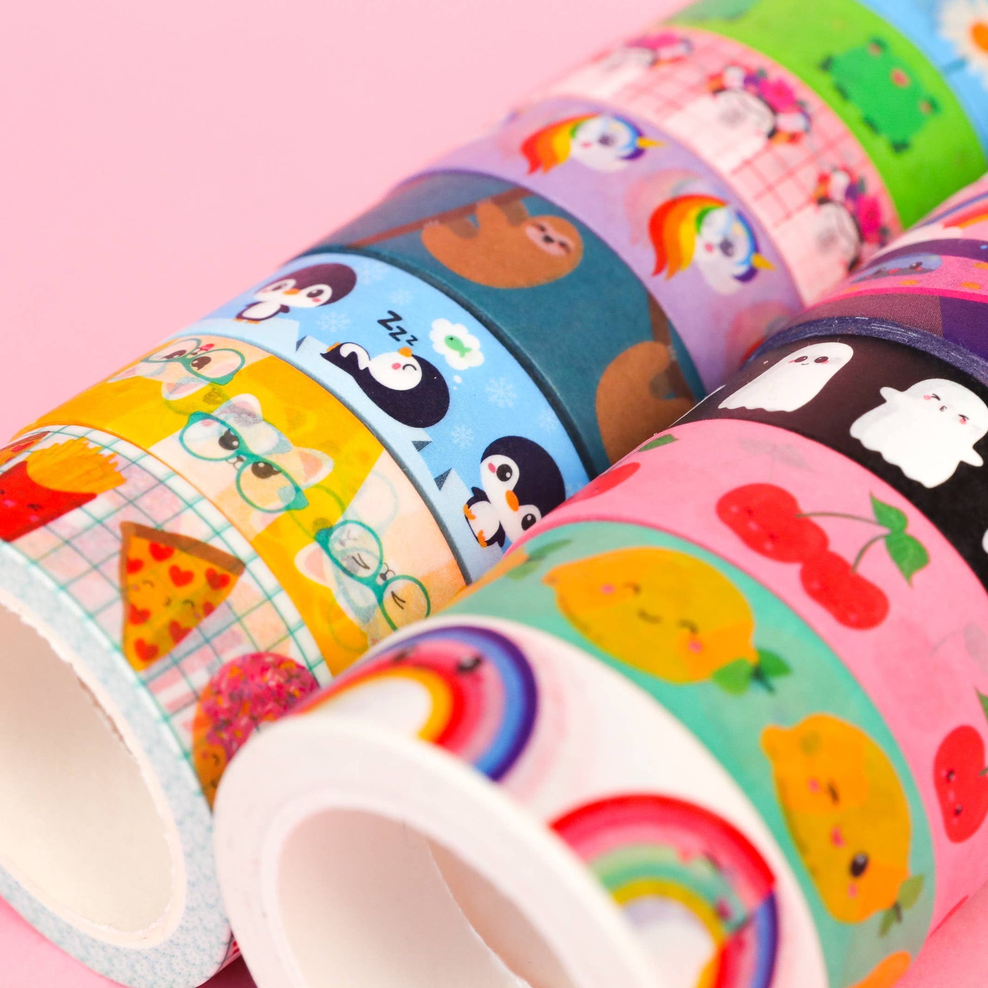 Washi Tape Cerises – Ruban Adhésif Kawaii Scrapbooking & Bullet Journal Studio Inktvis B.V.