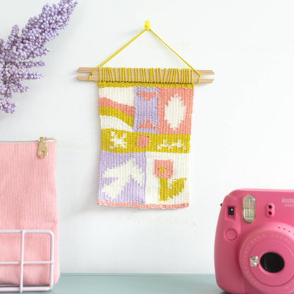 DIY MERCERIE - MON TISSAGE MURAL - POP LA PETITE EPICERIE