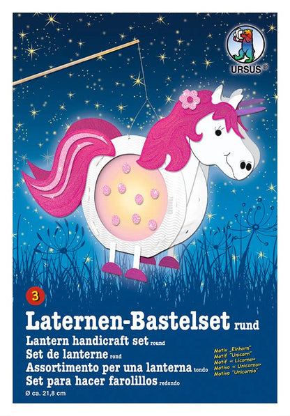 Round Unicorn Lantern Making Kit