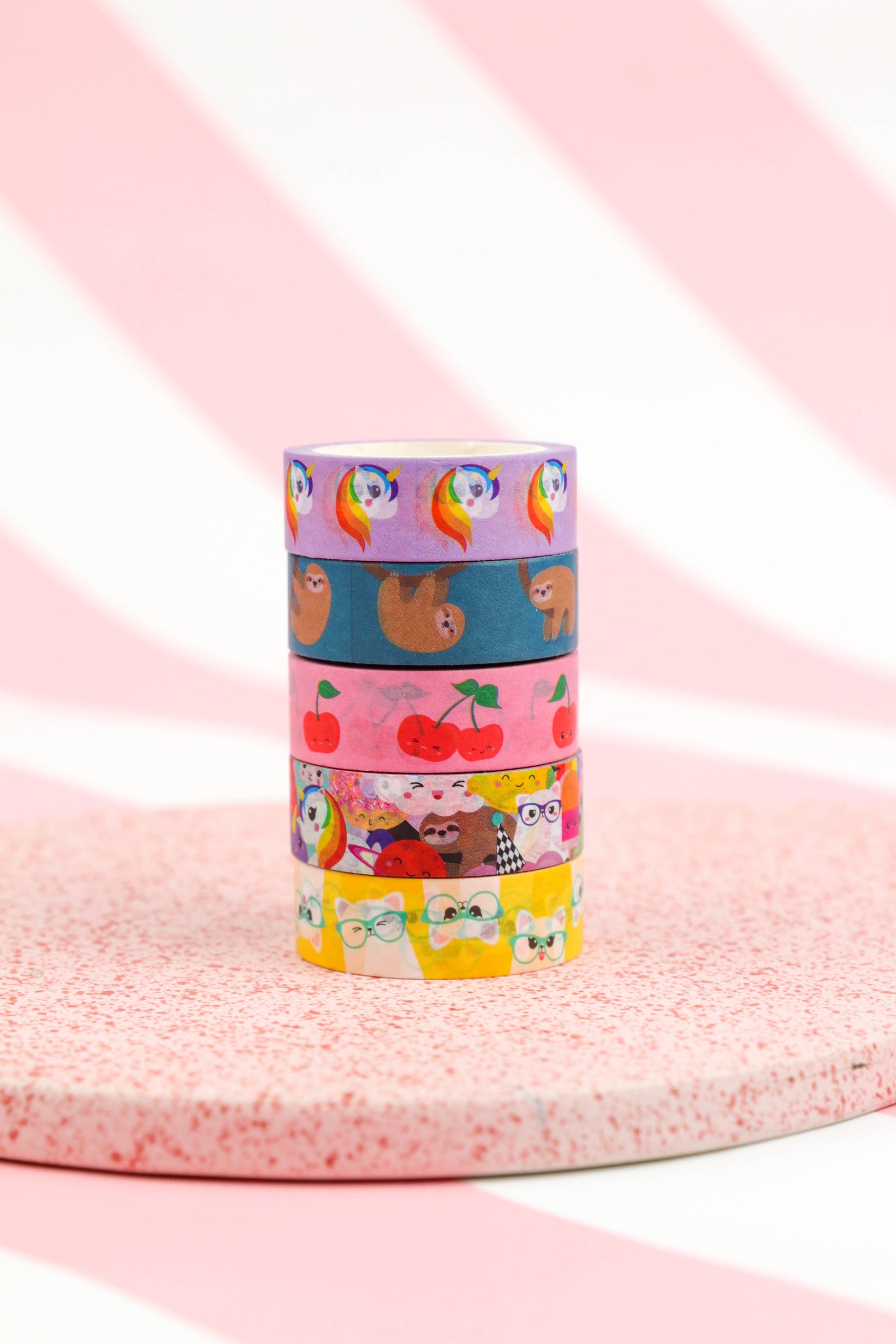 Washi Tape Cerises – Ruban Adhésif Kawaii Scrapbooking & Bullet Journal Studio Inktvis B.V.