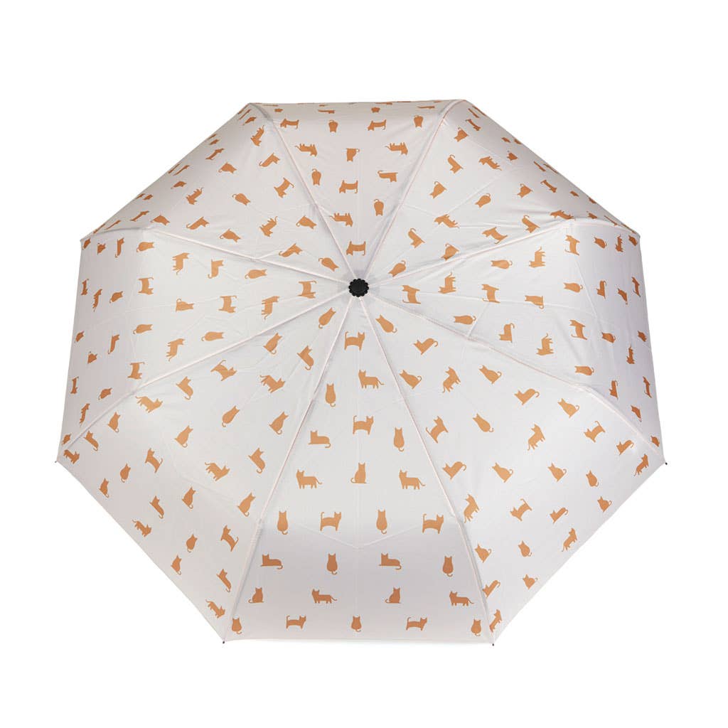 Parapluie Meowmbrella Calico – Balvi | Parapluie chat pliable avec housse néoprène Balvi