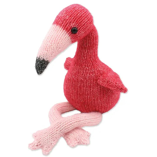 Kit Amigurumi de crochet DIY Chris Flamingo