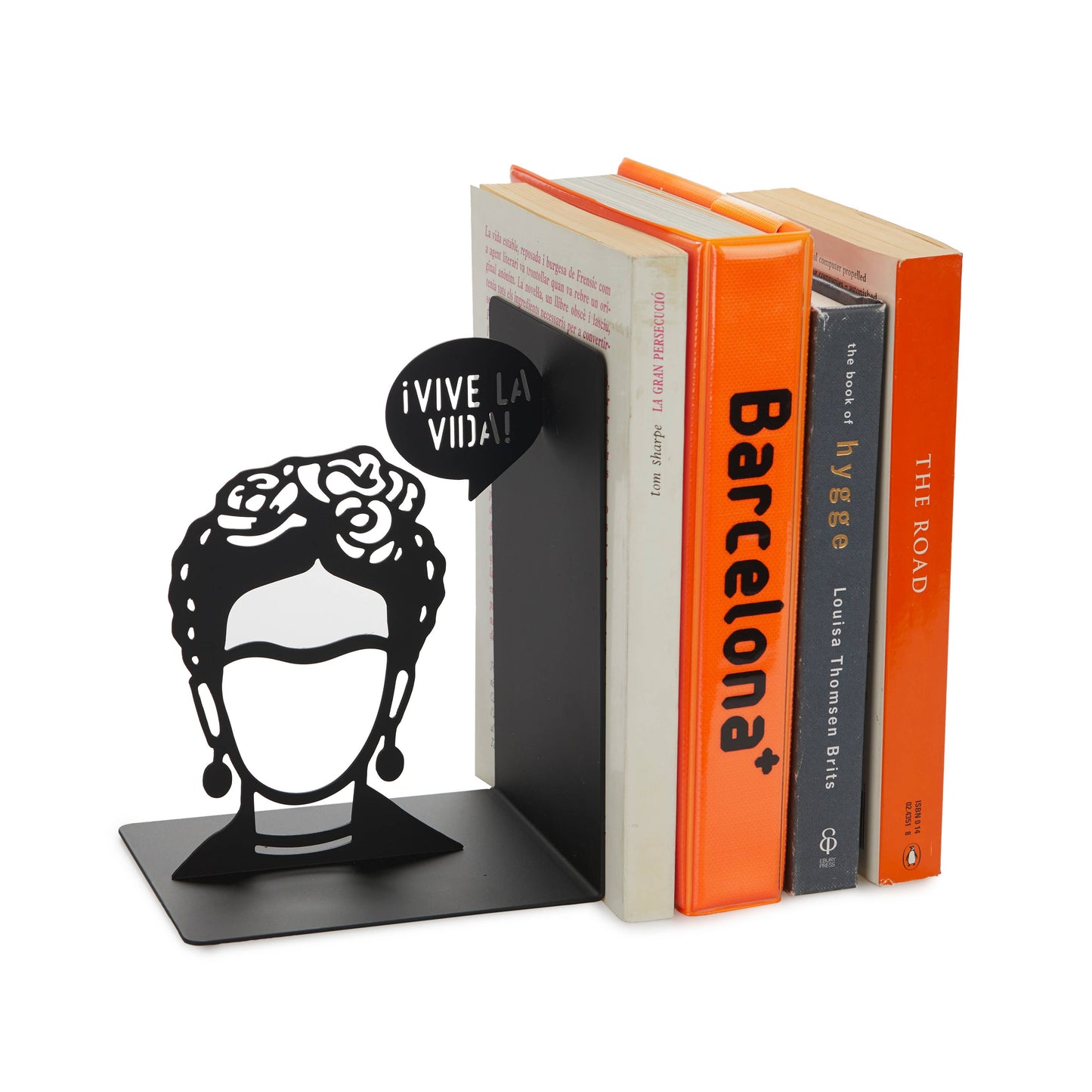 Porte-livres Frida – Balvi | Serre-livres métal noir design artiste Balvi